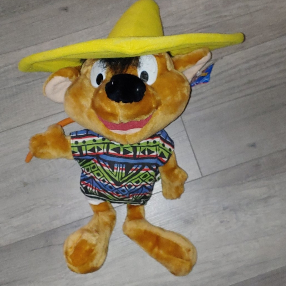 VINTAGE Looney Tunes Speedy Gonzales Plush